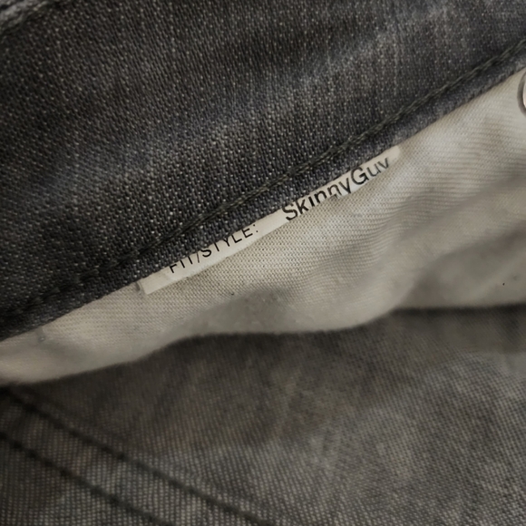 Naked and Famous Skinny Guy Grey Stretch Jean - Picture 8 of 9